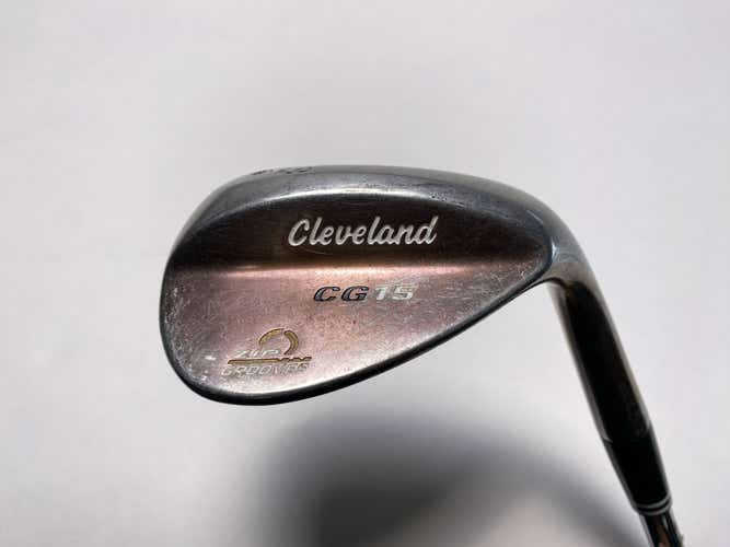 Cleveland CG15 Satin Chrome Lob Wedge LW 58* 8 Bounce Wedge Steel Mens RH