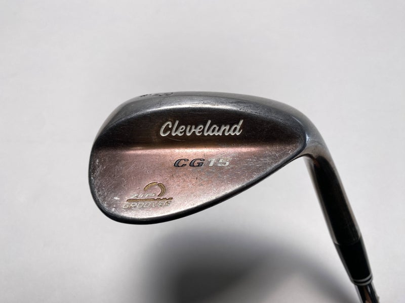 Cleveland CG15 Satin Chrome Lob Wedge LW 58* 8 Bounce Wedge Steel Mens RH