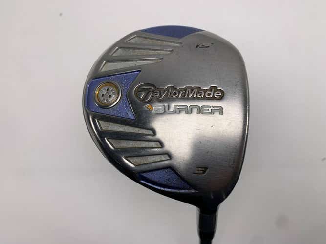 TaylorMade Burner Steel 2007 3 Fairway Wood 15* REAX 50g Ladies Graphite RH