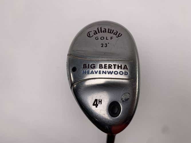 Callaway Big Bertha Heavenwood 4 Hybrid 23* Big Bertha Gems 55 Ladies RH