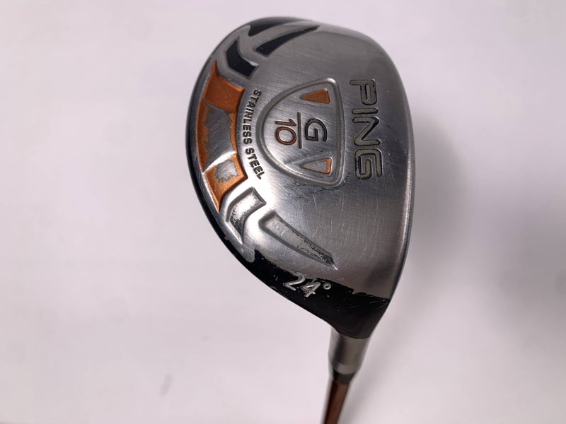 Ping G10 5 Hybrid 24* TFC129 Regular Graphite Mens RH