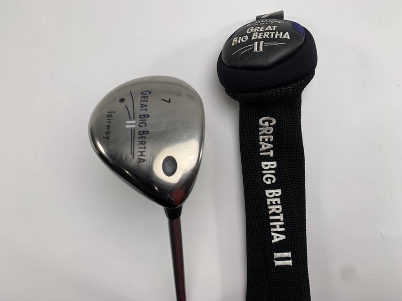 Callaway Great Big Bertha II 7 Fairway Wood 21* GBB System 50 50g Ladies RH HC