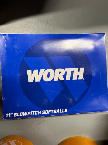 Worth Softball 12 Pack (1 Dozen) (New)
