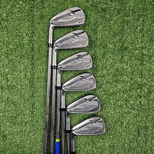 SRIXON ZX7 Iron Set 5-PW Dynamic Gold Mid 115 S300 Stiff Flex Steel Left LH +1"