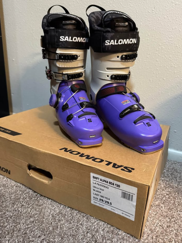 Mondo 29 & 29.5 Men's Salomon Alpine Touring Shift Pro Ski Boots Stiff Flex (New)