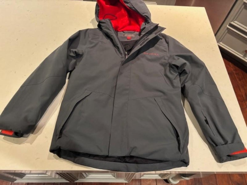 Spyder Mens Small Gray Ski Jacket