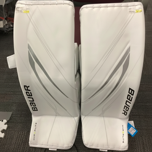 Medium Bauer Hyperlite 2 Goalie Leg Pads (New) (READ DESCRIPTION)