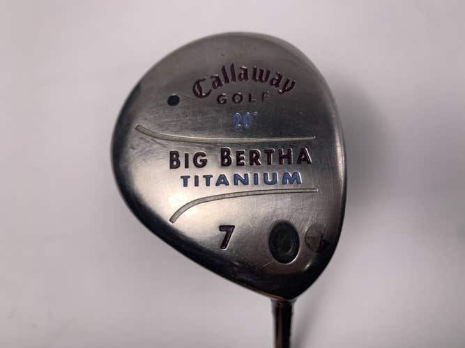 Callaway Big Bertha 2005 7 Fairway Wood 21* Big Bertha Gems 55 Ladies Womens RH