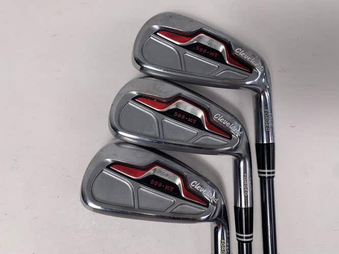 Cleveland 588 MT Iron Set 7-9 Action Ultralite Ladies Graphite Womens RH