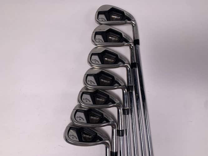 Callaway Rogue ST MAX OS Iron Set 6-PW+GW+SW Elevate MPH 85g Regular RH
