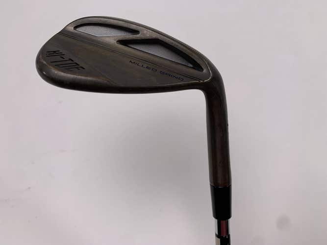 TaylorMade Milled Grind Hi-Toe 3 Copper Raw Lob Wedge LW 58* 13 KBS Mens RH