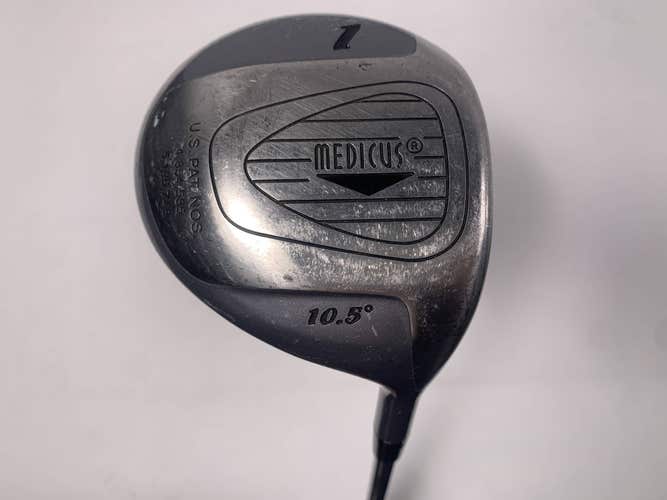Medicus Overspin Driver Training Aid 10.5* True Temper Dynamic Dual Hinge RH
