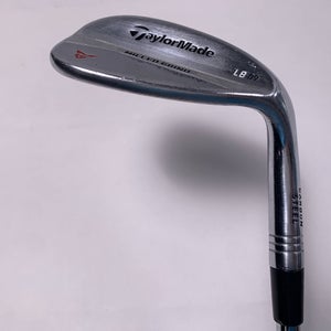 TaylorMade Milled Grind Satin Chrome Lob Wedge LW 60* DG Wedge Steel Mens RH