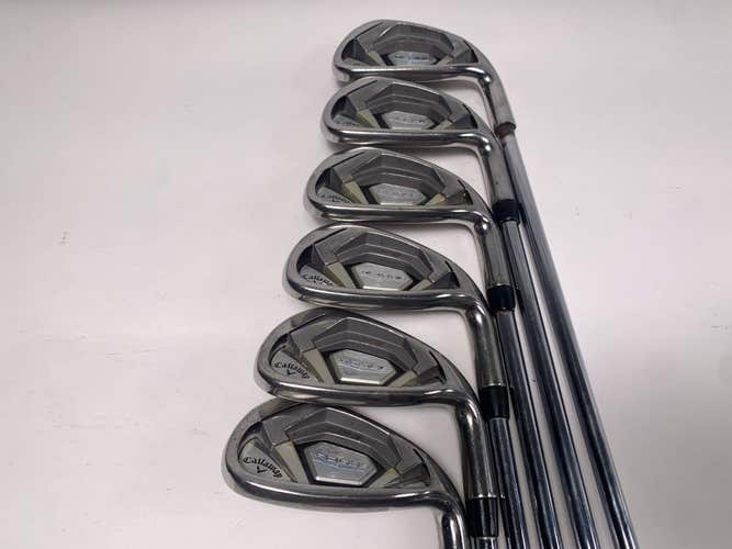 Callaway Rogue Iron Set 5-PW Regular Steel Mens RH +1/2''