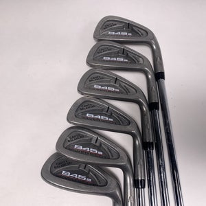 Tommy Armour 845 S Silver Scot Iron Set 4-PW Tour Step Regular RH No 8 iron