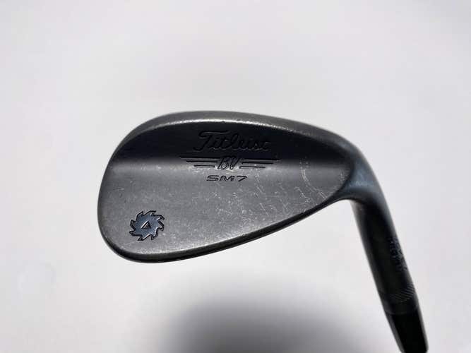 Titleist Vokey SM7 Jet Black Sand Wedge SW 54* 10 Bounce S-Grind Wedge Mens RH