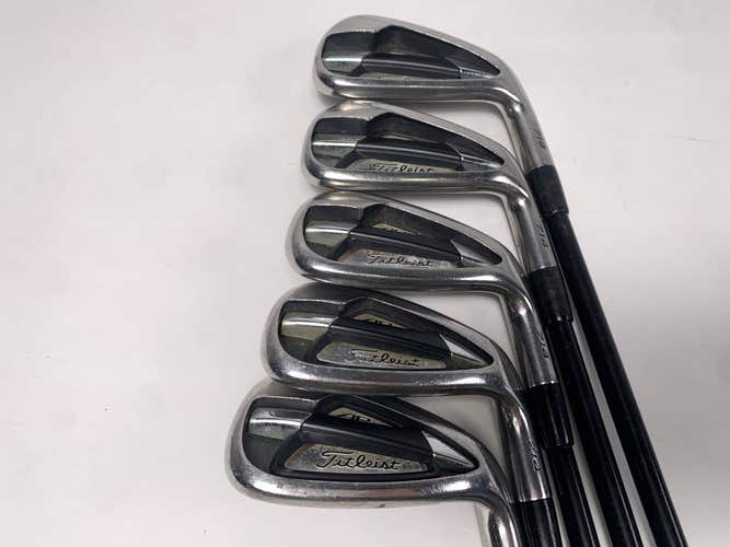 Titleist 714 AP1 Iron Set 5-PW Mitsubishi Rayon Kuro Kage 55g Senior RH- no 7i