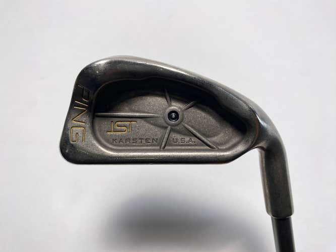 Ping ISI Nickel Single 1 Iron Black Dot UST Mamiya Recoil F4 Stiff Graphite RH