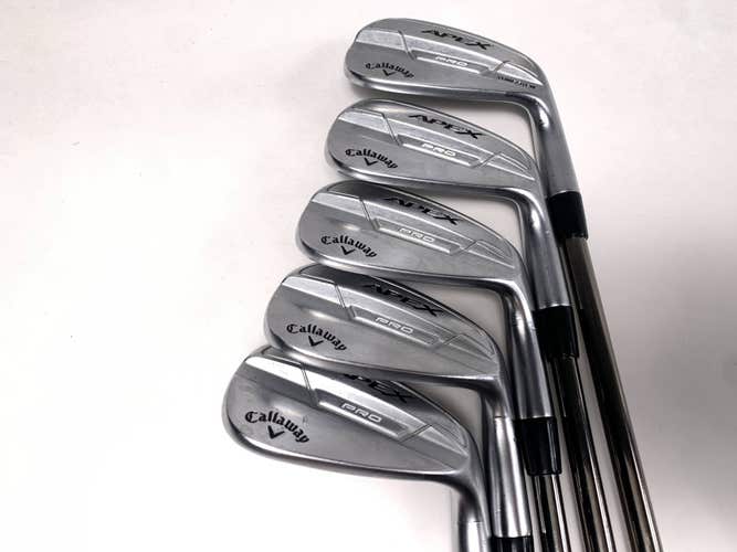 Callaway Apex Pro 21 Iron Set 7-PW+GW Recoil ESX 460 F3 Regular  RH