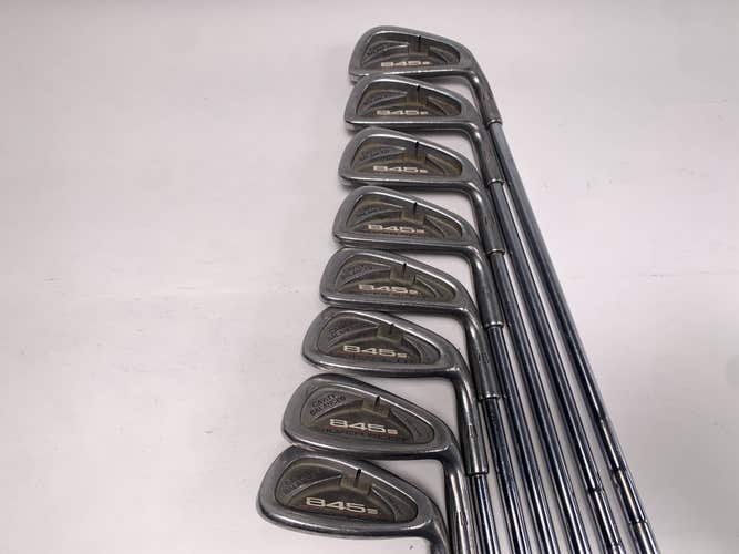 Tommy Armour 845 S Silver Scot Iron Set 3-PW Tour Step Stiff Steel Mens RH