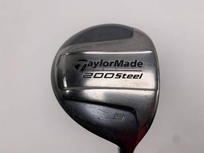 TaylorMade 200 Steel 9 Fairway Wood 24* Lite L-60 Senior Graphite Mens RH