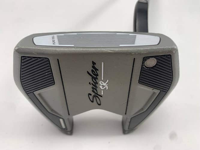 TaylorMade Spider SR Flow Neck Putter 35" SuperStroke Pistol GTR 1.0 Mens RH