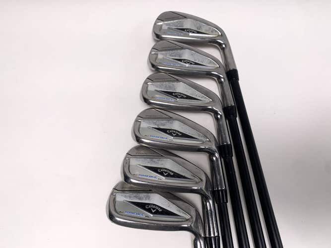 Callaway Paradym Ai Smoke HL Iron Set 6-PW+GW Cypher Sixty 5.5 60g Regular RH