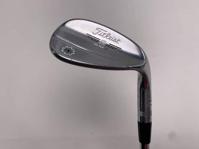 Titleist Vokey SM7 Tour Chrome Gap Wedge GW 52* 12 Bounce F-Grind Wedge Mens RH