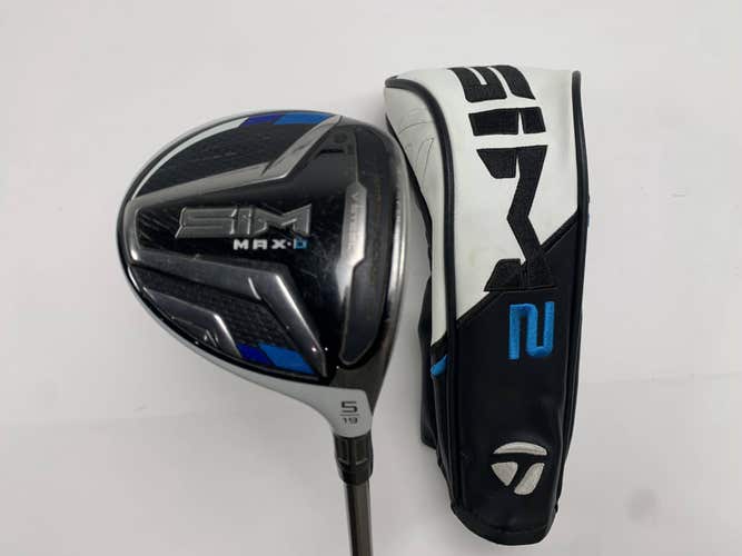 TaylorMade SIM MAX-D 5 Fairway Wood 19* UST Mamiya Helium 5F3 Regular RH HC