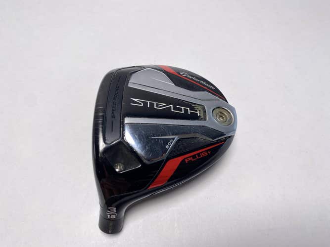 TaylorMade Stealth Plus 3 Fairway Wood 15* HEAD ONLY Mens LH