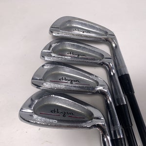 Ben Hogan Edge Iron Set 6-9 Senior Steel Mens RH Undersize Grips