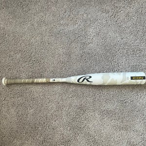 2025 Rawlings Icon Composite USSSA Certified Bat (-8) 23 oz 31" (Used)