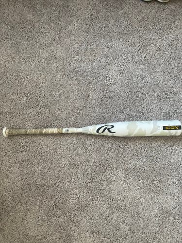 2025 Rawlings Icon Composite USSSA Certified Bat (-8) 23 oz 31" (Used)