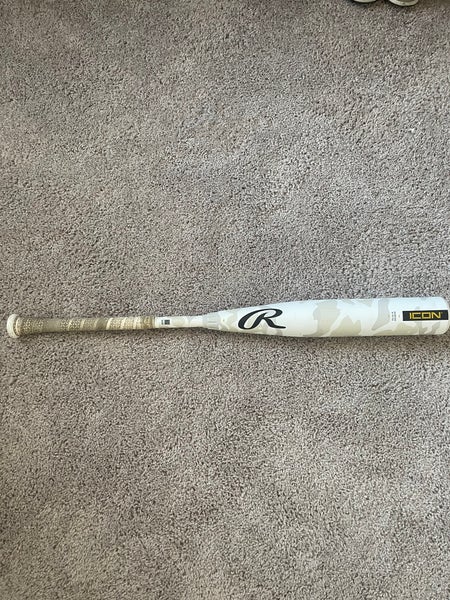 2025 Rawlings Icon Composite USSSA Certified Bat (-8) 23 oz 31" (Used)