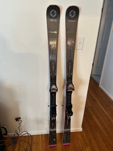 Women's 2023 Blizzard PHOENIX 7.7 155 cm All Mountain Skis With Bindings Max Din 12 (Used)