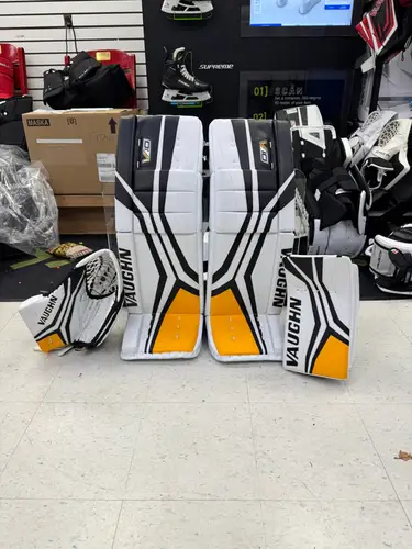 34"+2" Vaughn V10 Pro Carbon Regular Goalie Full Set