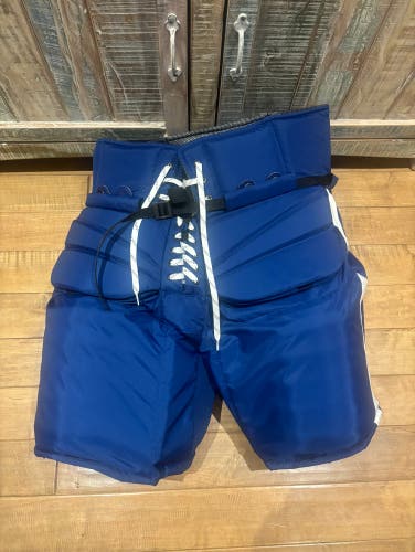 Brand New Pro Stock Vaughn Velocity Pro Carbon Goalie Pants Murray Leafs XL