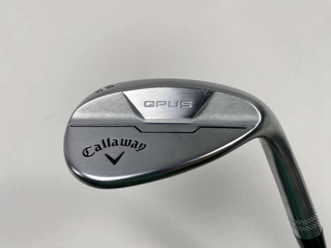 Callaway Opus Brushed Chrome Lob Wedge LW 58* 8C Dynamic Gold Mid 115g Wedge RH