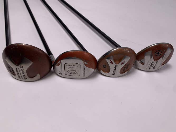TaylorMade Burner 1998 Wood Set Driver 3 5 7 | 8.5* 15* 18* 21* Mens RH