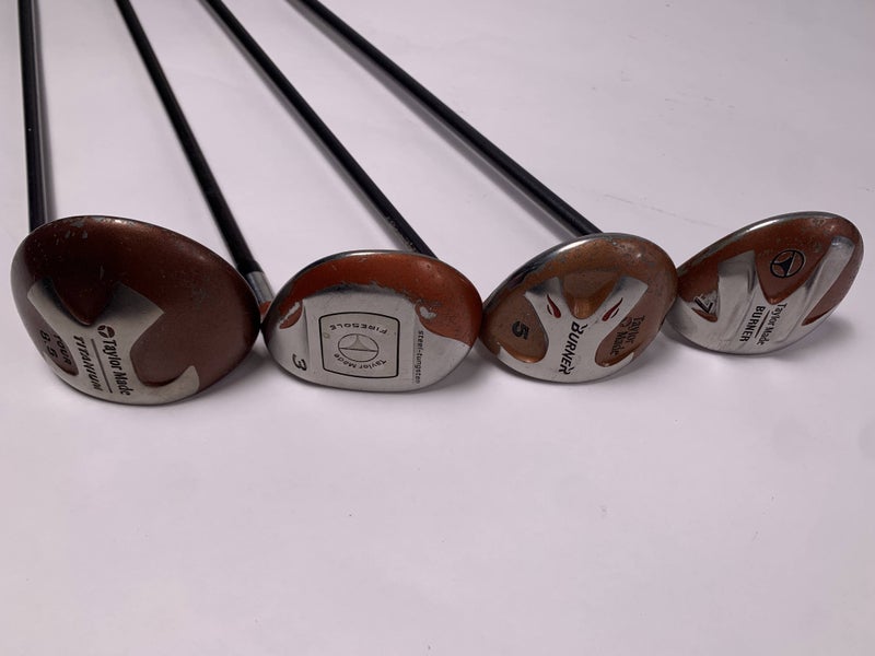 TaylorMade Burner 1998 Wood Set Driver 3 5 7 | 8.5* 15* 18* 21* Mens RH