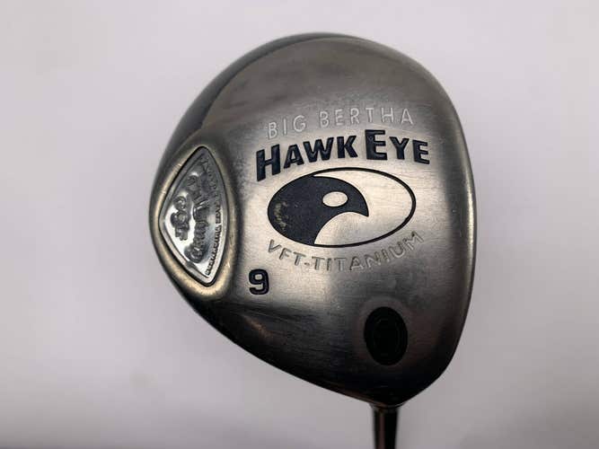 Callaway Hawkeye VFT 9 Fairway Wood 24* Big Bertha Gems 50 Ladies Graphite RH
