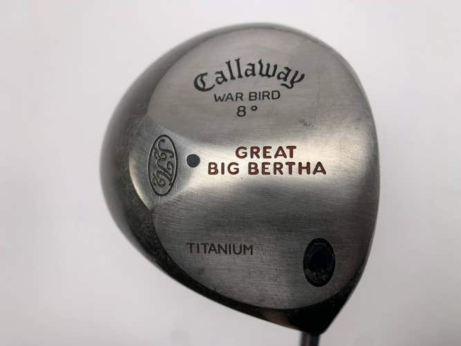 Callaway Original Great Big Bertha Driver 8* BB UL Firm Graphite Mens RH