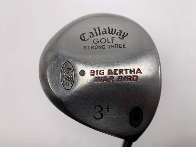 Callaway Big Bertha Warbird 3+ Fairway Wood 15* RCH 96 Firm Graphite Mens RH