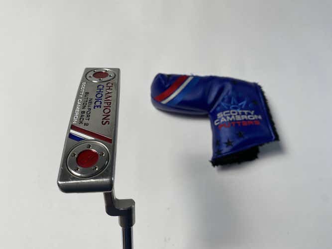 Scotty Cameron Champions Choice Newport 2 Putter 34" SuperStroke 1.0 RH HC