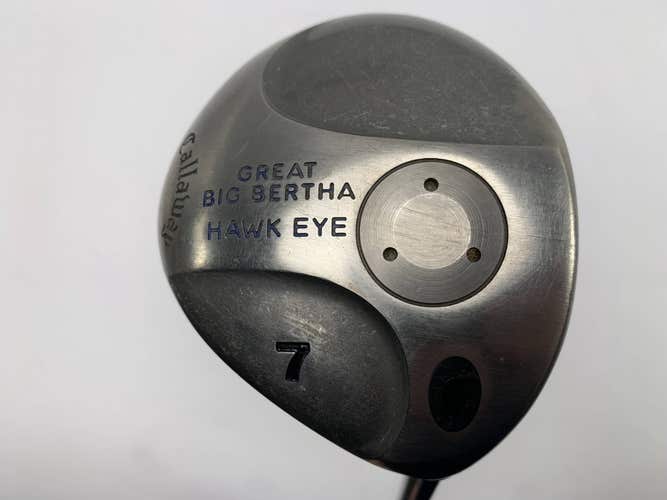 Callaway Hawkeye 7 Fairway Wood 21* Hawk Eye UL Regular Graphite Mens RH