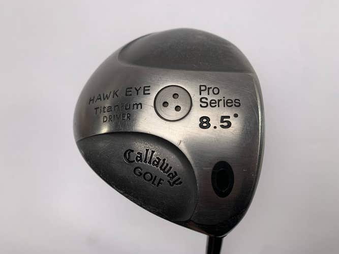 Callaway Hawkeye Pro Series Driver 8.5* Hawk Eye Stiff Graphite Mens RH