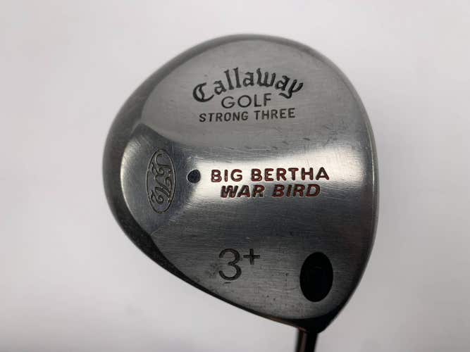 Callaway Big Bertha Warbird 3 Fairway Wood 15* RCH 96 Firm Graphite Mens RH