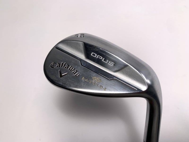 Callaway Opus Brushed Chrome Lob Wedge LW 60* 6T Recoil Dart HDX 65g Wedge RH