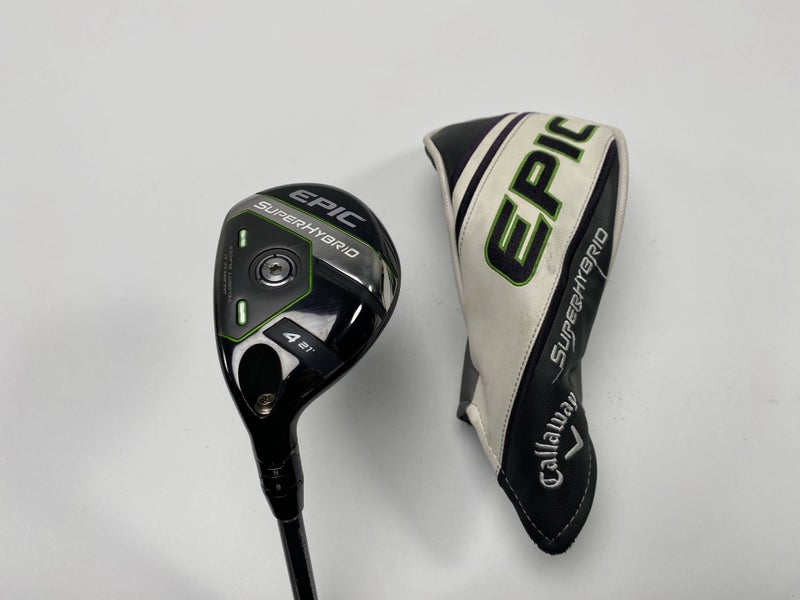 Callaway EPIC Super 4 Hybrid 21* AeroTech SteelFiber FC 75 F3 Regular LH HC