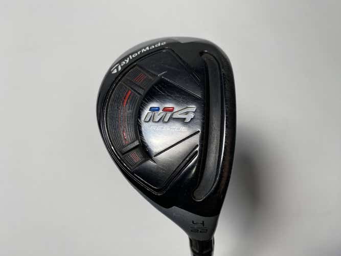 TaylorMade M4 4 Hybrid 22* Fujikura Atmos 5A Senior Graphite Mens RH
